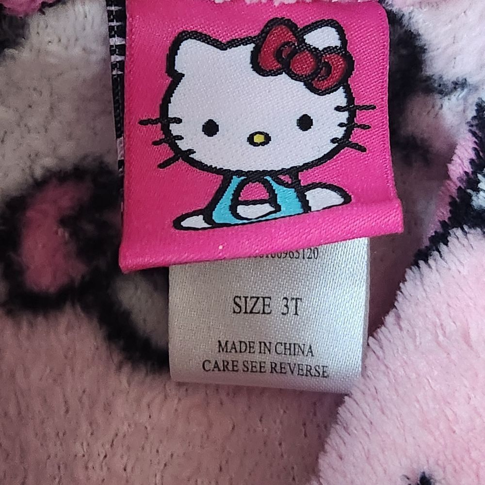 Hello Kitty Pink Robe Size 3T - Picture 5 of 16
